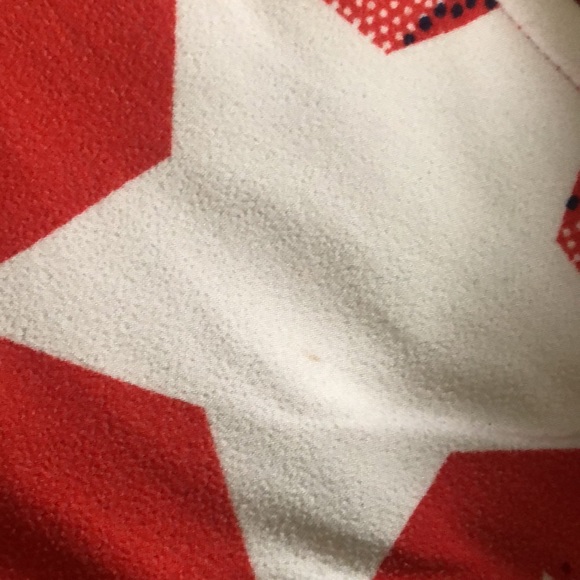 Lularoe leggings patriotic stars red white and blue - Picture 2 of 2